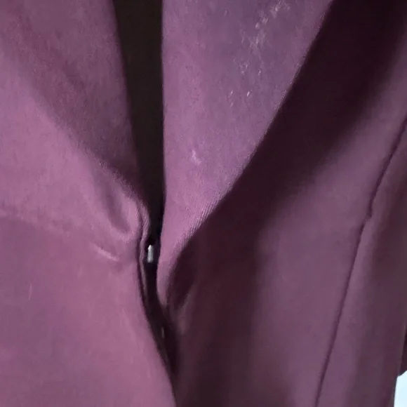 Torrid Elegant Women's Eggplant Blazer - Picture 3 of 5